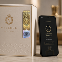 Étiquette adhésive anti-contrefaçon personnalisée, hologramme de traçabilité, code QR, autocollant de sécurité pour la protection de la marque