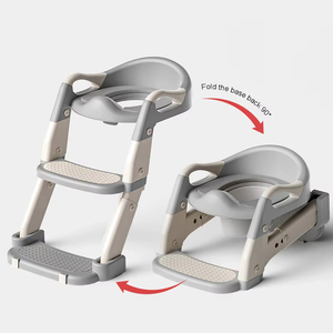 Nuevo <span class=keywords><strong>inodoro</strong></span> plegable 2026 para bebés con asiento <span class=keywords><strong>de</strong></span> entrenamiento y escalera para recién nacidos - Product Image 1