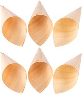 Sıcak satış ahşap koniler restoran parti tatma ahşap koniler - Product Image 3