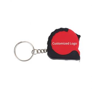 X926 Promotion : Mini mètre ruban personnalisé porte-clés, portable, 1m, cadeau publicitaire avec logo sur mesure - Product Image 1