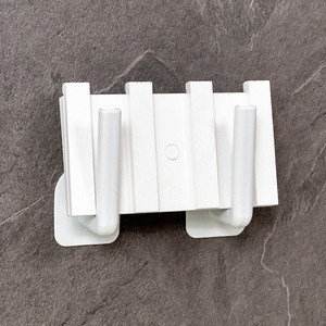 Soporte de pared Qinfeng, soporte fijo de plástico para router, decodificador, multifunción, estilo moderno minimalista - Product Image 2