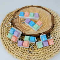 Wholesale Multi-format Key Switch Tester Keychain, Macaron Color Fidget Toy Bulk Cross-border Promotional Souvenir