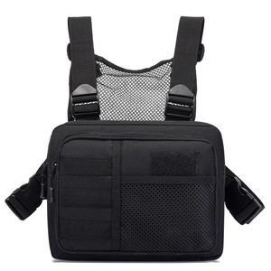 Borsa da Petto Mimetica, Gilet da Corsa Leggero, Zaino Sportivo per Esterni, Borsa Funzionale Stile Tattico, Borsa Utilitaria Unisex - Product Image 3