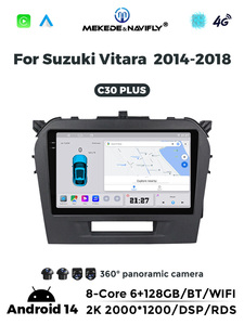 MEKEDE Car IPS Screen Android <span class=keywords><strong>Auto</strong></span> 8core 4G WiFi Audio Radio Player 6 + 128G GPS navigazione <span class=keywords><strong>Auto</strong></span>-play per Suzuki <span class=keywords><strong>Vitara</strong></span> 2014-2018 - Product Image 5