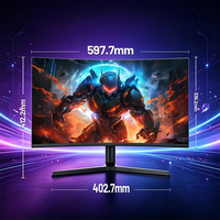 Monitor Curvo R1500 da 27 Pollici con Logo Personalizzato, 240Hz, 1ms, Schermo VA 1920x1080 FHD per Importatori di Elettronica di Consumo e Catene di Negozi
