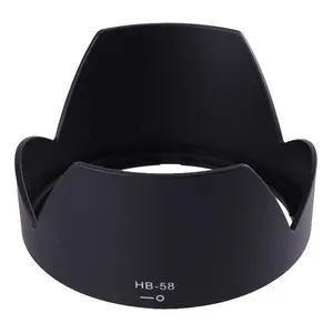 HB-58 HB 58 Flower Petal Shape Bayonet Mount Reversível Lens Hood 77mm Para Nikon AF-S 18-300mm f/3.5-5.6G ED VR Lens Camera