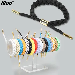 iRun Basketball Stars Fans Classics color handmade woven bracelet Famous Team Gym Jewelry Shoe Lace Braided Sport Bracelet