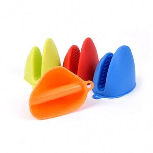 Heat Resistant Cooking Pot Holder Gloves Mini Silicone Oven Pinch Mitts - Product Image 4