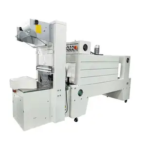 450l semi-automatic sealer l type sealing cutting machine and bs-4020 heat shrink tunnel packaging packager