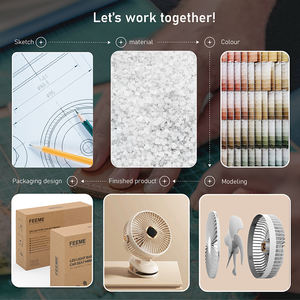 Ventilateur de poussette rechargeable USB avec rotation à 360 degrés, 3 vitesses, mini portable, fixation à 3 points, essentiels de voyage pour bébé de 0 à 4 ans - Product Image 4