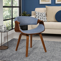 Accoudoir de chaise d'appoint moderne en bois massif pour salle d'attente VIP Salon de loisirs Salle à manger Hôtel Meubles de maison pour appartements