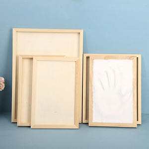 Marco de arcilla para pintura al óleo, artesanías de madera, marco de fotos tridimensional, Marco creativo de arcilla hecho a mano para niños - Product Image 6