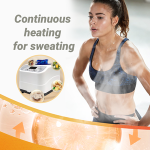 Tente de sauna portable ZT pour 1 personne, chauffage rapide 1500W, spa détox avec télécommande et design pliable, chauffe-sauna traditionnel - Product Image 5