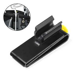 Soporte para palos de golf, clip para putter, accesorio portátil negro para bolsa de golf - Product Image 1