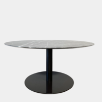 Ensemble de meubles de salon de luxe table centrale latérale en métal base avec tables basses meubles de maison modernes fer noir enduit de poudre