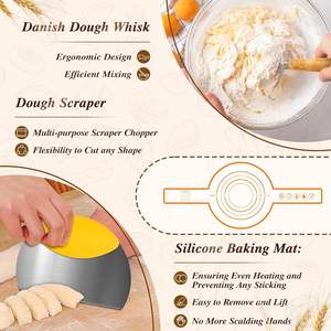 وعاء تدقيق بغطاء سلال تخمير سائبة سلة بانيتونات لعجين مخمر طقم خبز مطعم - Product Image 4