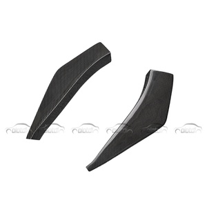 For Toyota Supra A90 MK5 Carbon Fiber VRS Front Bumper Spat Canards Trims <b>Splitters</b> Fins Spoiler 2021 up Auto Tuning - Product Image 4