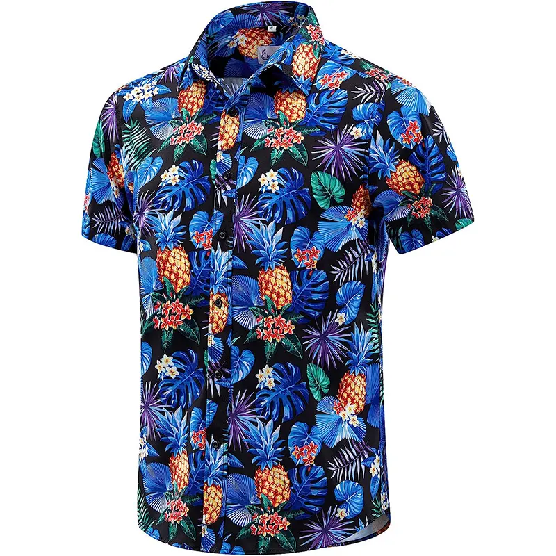 Maßge schneiderte Oem Hawaii Shirt Outfits Günstige Preis Strand hemd Designer Strand hemden für Männer