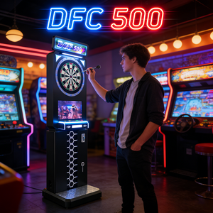 آلة لعبة السهام الاحترافية DCF 500 - سهولة قابلة للتعديل ودعم متعدد اللغات لصالات الألعاب والنوادي الترفيهية - Product Image 4
