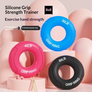 Anillo Fortalecedor de Agarre Portátil al por Mayor, Ejercitador de Mano de Silicona Suave, Agarrador de Entrenamiento de Antebrazo para Gimnasio en Casa al por Mayor - Product Image 3