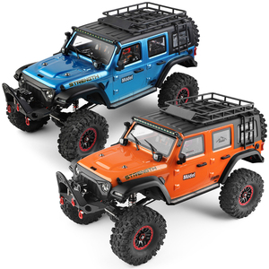 104010 Coche RC 4x4 1:10 Eléctrico de Escalada 2.4G con Control Remoto, Vehículo Todoterreno de Juguete - Product Image 1