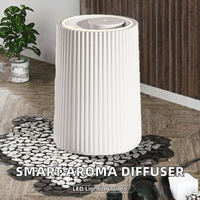 Diffuseur d'arômes électrique sans eau pour maison intelligente, nouveau style 2025, en plastique, 15 ml, diffuseur de parfum avec lumière LED pour hôtel