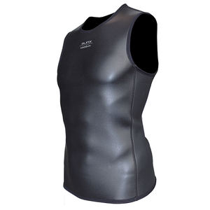 महिलाओं की 2 मिमी नियोप्रीन जिपर आर्टसूट स्लीवलेस आधा शरीर स्कूबा डाइविंग और सर्फिंग स्नान सूट - Product Image 5