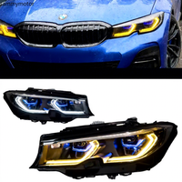 Phares avant à LED G20 pour BMW Série 3 320i 325i 330i 335i 2018-2022 G28 G20 G80 – Amélioration des phares et feux de jour DRL modifiés