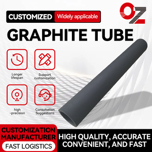 Hiệu suất tốt Ống Carbon <span class=keywords><strong>Graphite</strong></span> ống cao tinh khiết <span class=keywords><strong>Graphite</strong></span> ống cho ngành công nghiệp sản xuất kim loại - Product Image 5