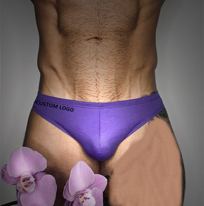 Modal/algodón/bambú personalizado ODM/OEM <span class=keywords><strong>ropa</strong></span> de <span class=keywords><strong>hombre</strong></span> imágenes Gay erótico <span class=keywords><strong>ropa</strong></span> interior sin costuras modelos conjunto Mini calzoncillos - Product Image 2