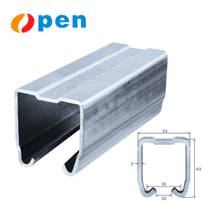 <span class=keywords><strong>Rail</strong></span> <span class=keywords><strong>de</strong></span> <span class=keywords><strong>guidage</strong></span> moderne et robuste en acier pour porte coulissante avec garantie d'un an, installation facile par vis, <span class=keywords><strong>rail</strong></span> <span class=keywords><strong>de</strong></span> déplacement - Product Image 1