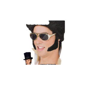 Barato personalizado <span class=keywords><strong>de</strong></span> felpa <span class=keywords><strong>de</strong></span> cordero Chop divertido Sideburn falso bigote <span class=keywords><strong>DE</strong></span> LA HPC-0310 - Product Image 1