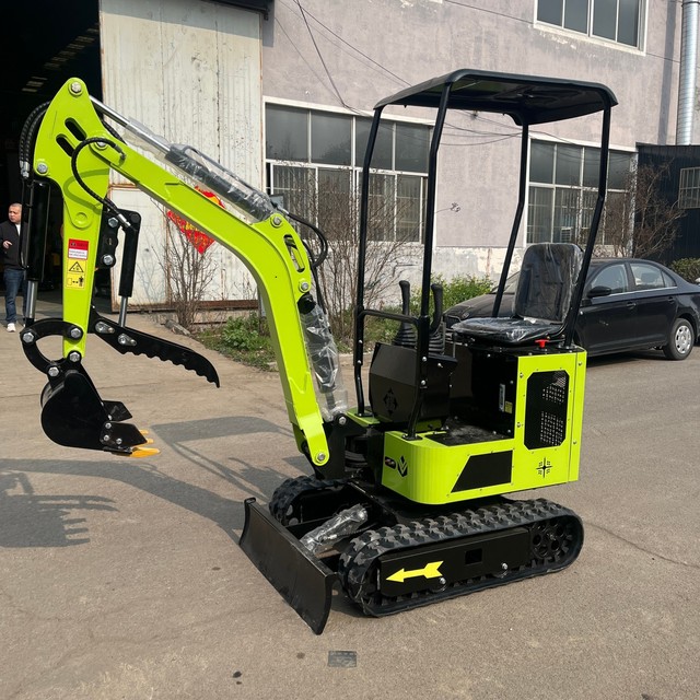 CE Certified 1.2 Ton Mini Excavator China Factory Direct Sale Compact Small Digger