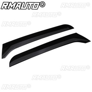 Paire de becs de canard noirs brillants pour vitre arrière, compatibles VW Sharan 2011 2012 2013 2014 2015 2016 2017 et suivants - Product Image 3