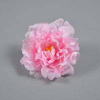 Penjualan paling laris 13cm kepala bunga peoni buatan grosir kualitas tinggi kepala bunga Peony sutra Eropa