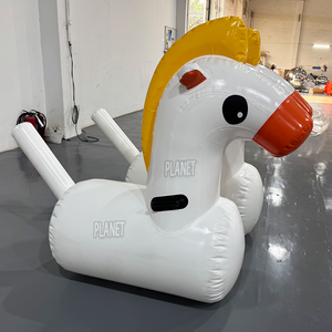 <span class=keywords><strong>Jeux</strong></span> de construction d'équipe en plein air drôle course de poney gonflable cheval rebondissant gonflable pour adultes - Product Image 6