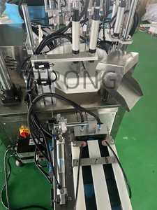 Double Head Peristaltic <b>Pump</b> Credit Card Spray Pocket Perfume Card Bottle Rotary Filling and Capping Machine - Product Image 3