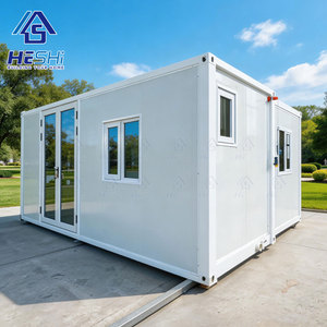 Maison conteneur préfabriquée isolée et extensible de 20 pieds ou 40 pieds, 1, 2, 3, 4 ou 5 chambres, pliable, prix compétitif, maison portable, villa - Product Image 1