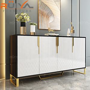 Maytech — plateau en bois, meuble à <span class=keywords><strong>buffet</strong></span> en verre, vente en gros d'usine - Product Image 5