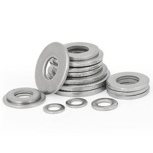 Ventes directes d'usine de fixation Vente directe d'usine de haute résistance DIN125 Rondelles plates en acier inoxydable - Product Image 1