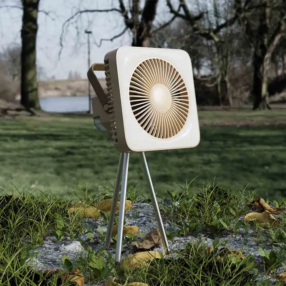 Modern Mini Standing Personal Outdoor Household Portable USB Rechargeable Fan