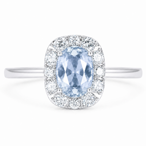 UM Jewelry 925 Sliver 18K Gold Plated Blossom Corona Lab grown colored gemstones and Zircon <b>Ring</b> Anniversary Daily Gift - Product Image 3