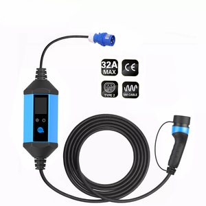 Cargador Portátil para Vehículos Eléctricos IEC 62196 Modo Nivel 2 7KW 32A con Enchufe Tipo FE-AM2-32 - Product Image 6