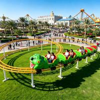 Nova Rides Mini Montagnes Russes Caterpillar 16 Places pour Jardin, Parc d'Attractions pour Enfants