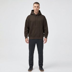 Sweat à capuche personnalisé de style nouveau, sweat à capuche zippé double couche pour homme, sweat à capuche 2025 - Product Image 1