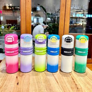 Custom Gift Logo 520Ml Creative Gradient Gradient Color Cup 316 Stainless Steel Flask Thermos Water <b>Bottle</b> - Product Image 6