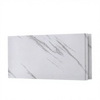 Panneau mural extérieur isolé pour villa, panneau sandwich en polyuréthane, base en aluminium/acier, résistant à l'eau et au feu, garantie 5 ans