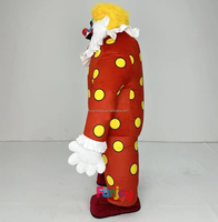 Costume de Clown Gonflable pour Adultes de 2,2 m pour Événements de Carnaval, Parades, Tenue Intégrale à Porter, Déguisement Gonflable