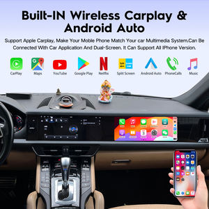 Kit de mise à niveau pour voiture <span class=keywords><strong>avec</strong></span> double écran 24,6 pouces, console numérique multimédia Android pour Porsche Cayenne 2011-2017, panneau de tableau de bord - Product Image 5