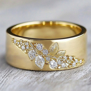 Anello Vintage a Forma di Ramo per Donne, Gioiello Minimalista Ispirato alla Natura - Product Image 1